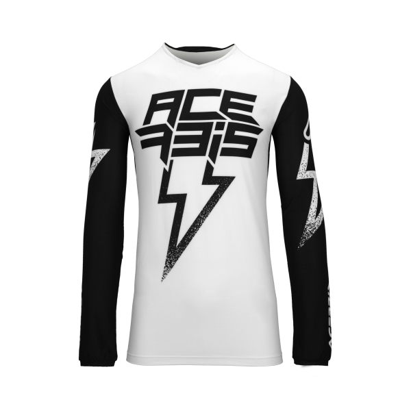 ACERBIS JERSEY X-FLEX BLIZZARD WHITE/BLACK S, 4