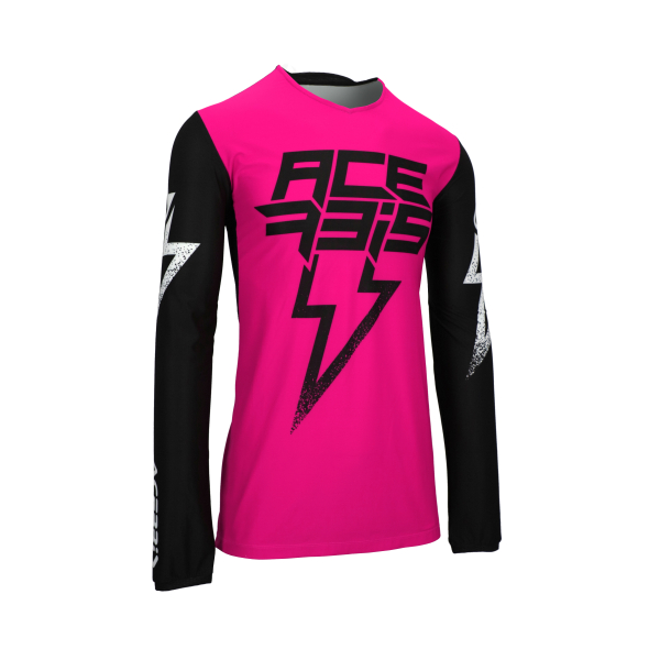 ACERBIS JERSEY X-FLEX BLIZZARD BLACK/PINK XXL, 2