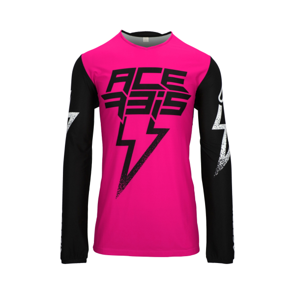 ACERBIS JERSEY X-FLEX BLIZZARD BLACK/PINK XXL, 3