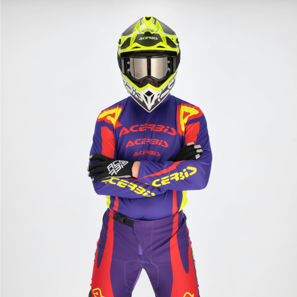 ACERBIS JERSEY MX J-TRACK ASKAR PURPLE/RED M, 2