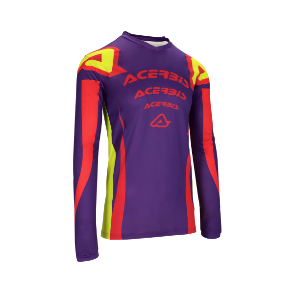 ACERBIS JERSEY MX J-TRACK ASKAR PURPLE/RED M, 4