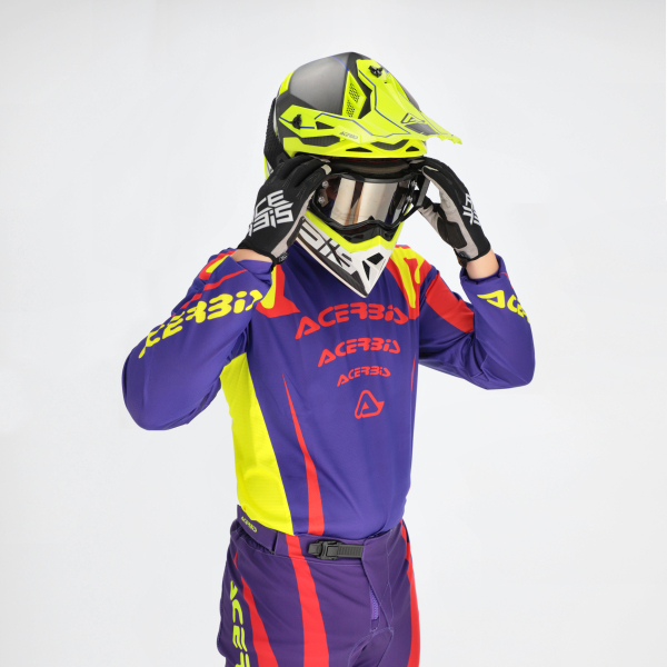 ACERBIS JERSEY MX J-TRACK ASKAR PURPLE/RED M, 5