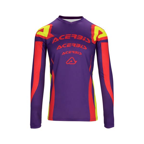 ACERBIS JERSEY MX J-TRACK ASKAR PURPLE/RED M, 6