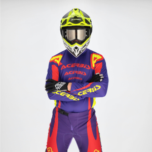 ACERBIS JERSEY MX J-TRACK ASKAR PURPLE/RED M, 2