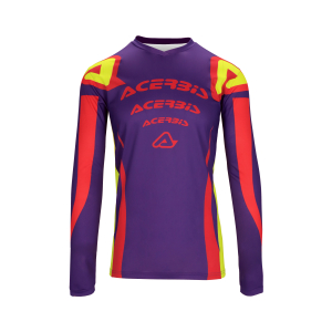 ACERBIS JERSEY MX J-TRACK ASKAR PURPLE/RED L, 3