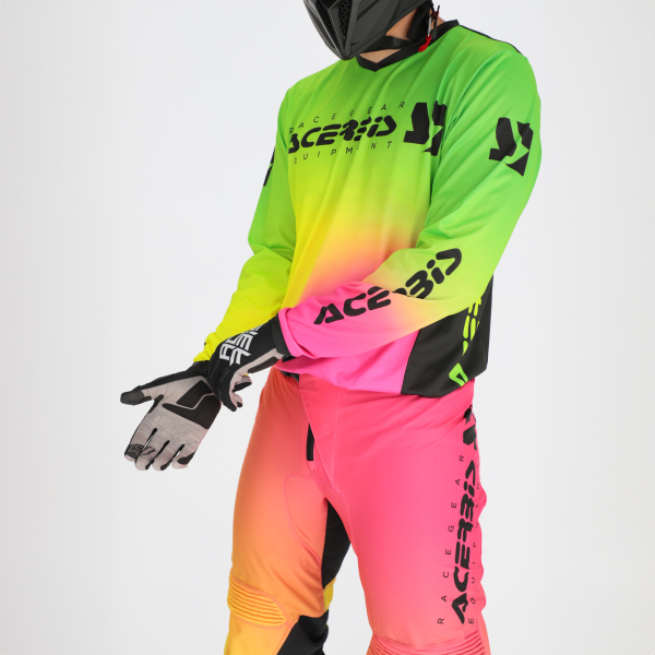 ACERBIS JERSEY MX J-TRACK STABI FUCSIA/YELLOW FLUO XXXL, 8