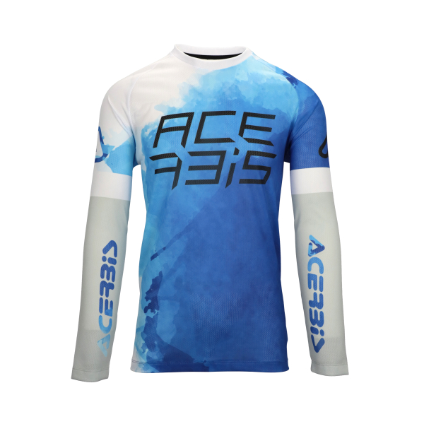 ACERBIS JERSEY J-WINDY VENTED WATERMARK BLUE/WHITE XXXL, 3
