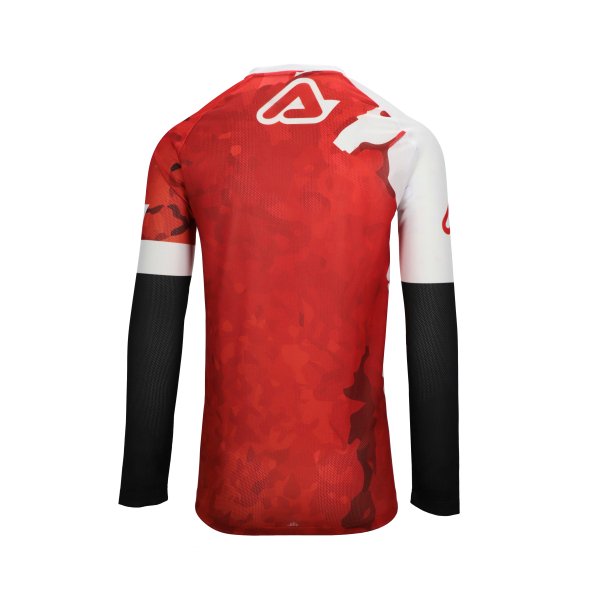 ACERBIS JERSEY J-WINDY VENTED WATERMARK RED/WHITE XXXL, 3
