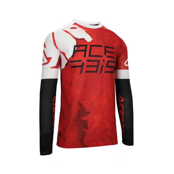 ACERBIS JERSEY J-WINDY VENTED WATERMARK RED/WHITE XXXL, 8