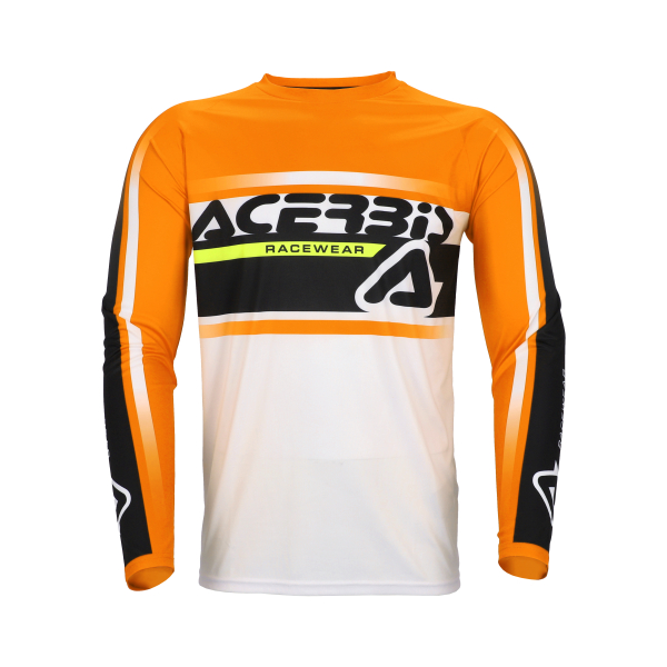 ACERBIS JERSEY MX LINEAR LUGO ORANGE/WHITE L, 4