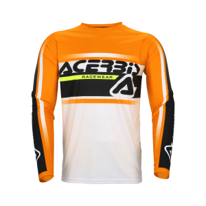 ACERBIS JERSEY MX LINEAR LUGO ORANGE/WHITE XXL, 6