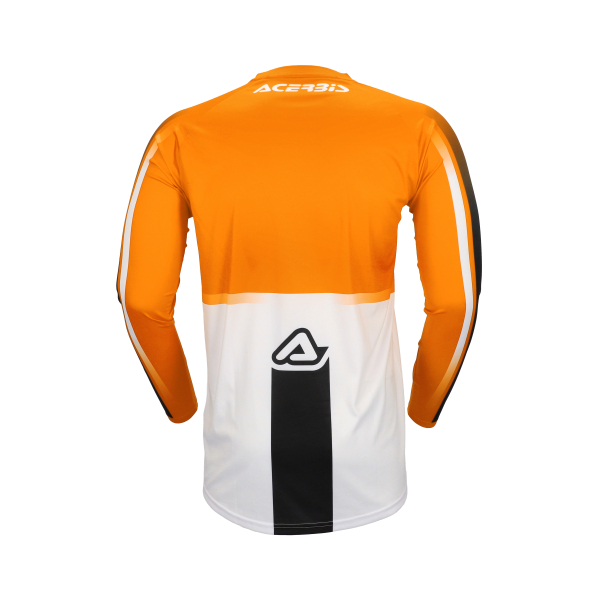 ACERBIS JERSEY MX LINEAR LUGO ORANGE/WHITE XXXL, 4
