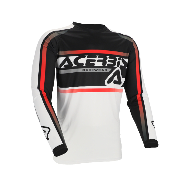 ACERBIS JERSEY MX LINEAR LUGO WHITE/BLACK XL, 4