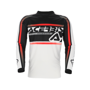 ACERBIS JERSEY MX LINEAR LUGO WHITE/BLACK XL, 2