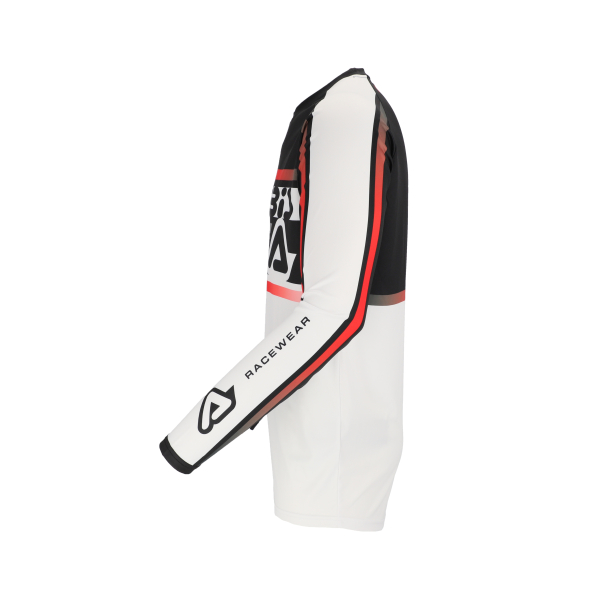 ACERBIS JERSEY MX LINEAR LUGO WHITE/BLACK XXL, 6