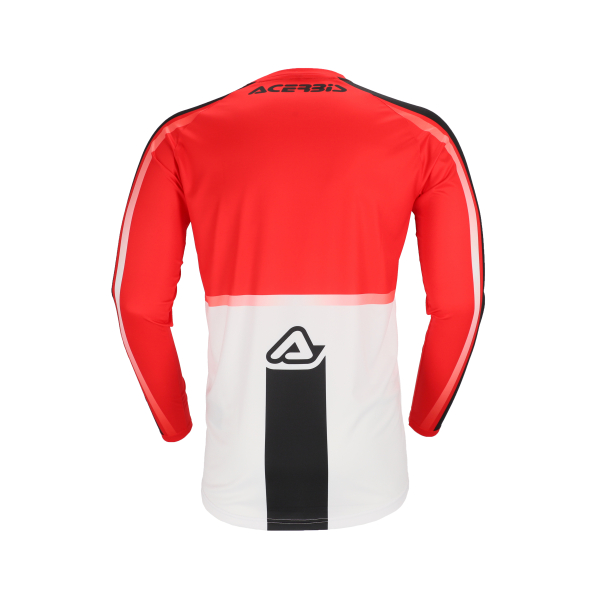 ACERBIS JERSEY MX LINEAR LUGO WHITE/RED S, 2