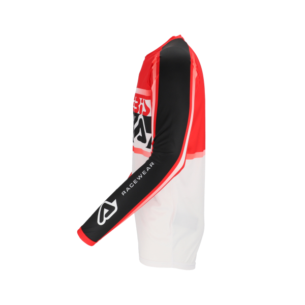 ACERBIS JERSEY MX LINEAR LUGO WHITE/RED M, 4