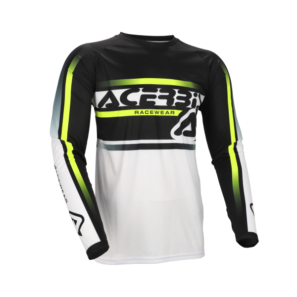 ACERBIS JERSEY MX LINEAR LUGO BLACK/WHITE S, 4