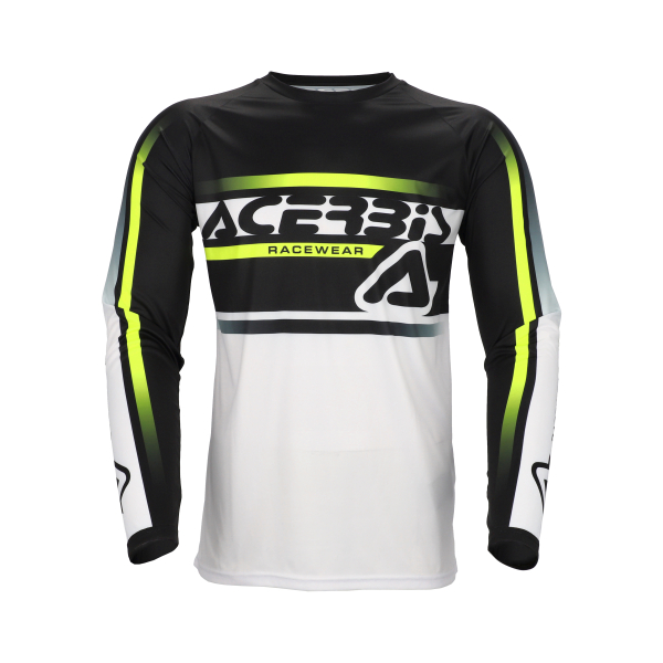 ACERBIS JERSEY MX LINEAR LUGO BLACK/WHITE XXXL, 4