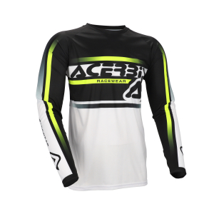 ACERBIS JERSEY MX LINEAR LUGO BLACK/WHITE XXXL, 3