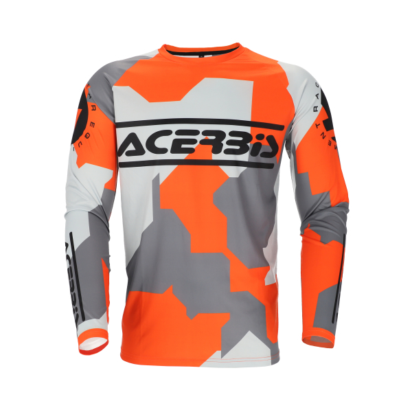 ACERBIS JERSEY MX LINEAR SUMBAWA ORANGE/GREY XXL, 3