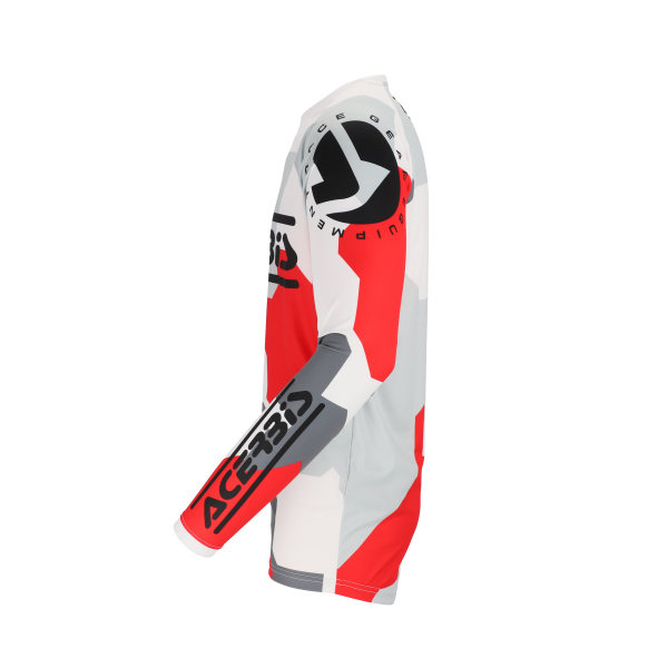 ACERBIS JERSEY MX LINEAR SUMBAWA WHITE/GREY M, 5