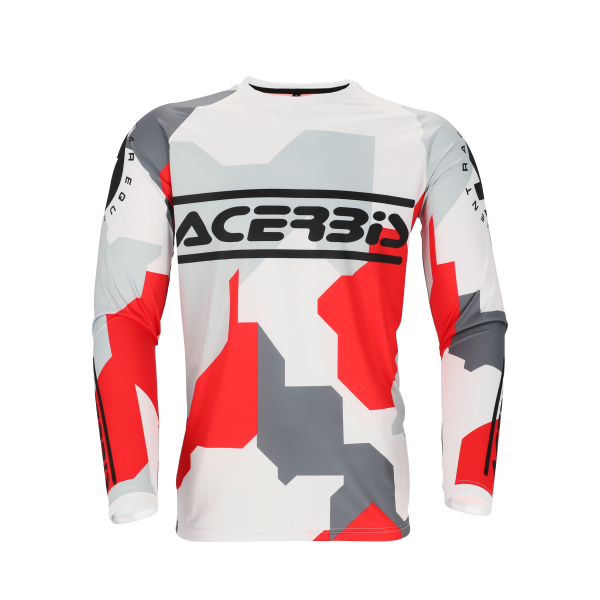 ACERBIS JERSEY MX LINEAR SUMBAWA WHITE/GREY M, 6