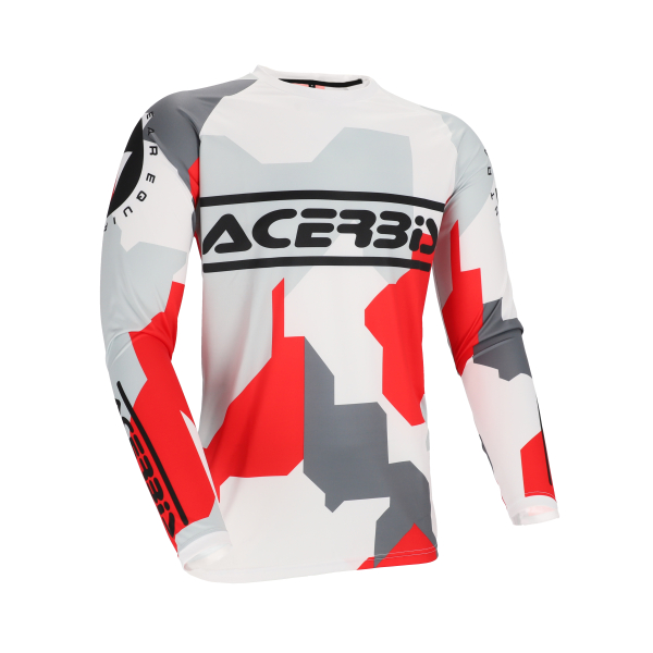 ACERBIS JERSEY MX LINEAR SUMBAWA WHITE/GREY XXL, 5