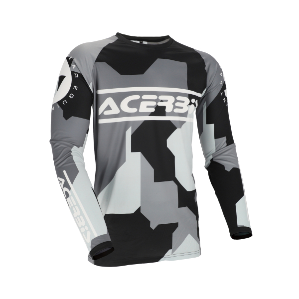 ACERBIS JERSEY MX LINEAR SUMBAWA BLACK/GREY XL, 3