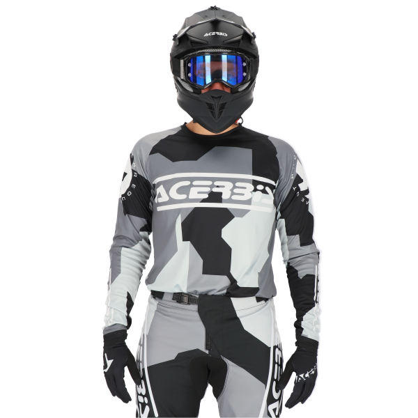 ACERBIS JERSEY MX LINEAR SUMBAWA BLACK/GREY XL, 5