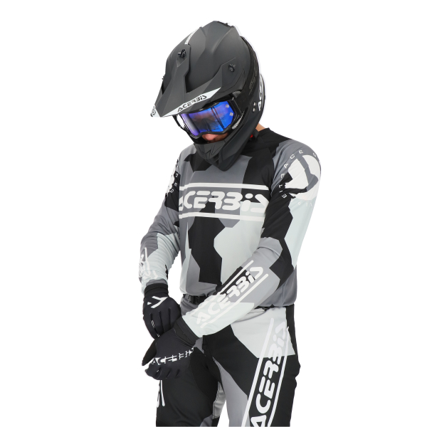 ACERBIS JERSEY MX LINEAR SUMBAWA BLACK/GREY XL, 6