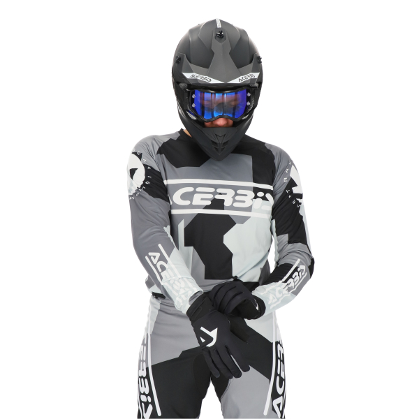 ACERBIS JERSEY MX LINEAR SUMBAWA BLACK/GREY XL, 9