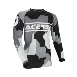 ACERBIS JERSEY MX LINEAR SUMBAWA BLACK/GREY XL, 3