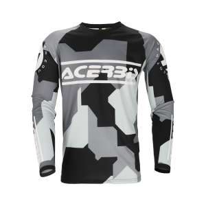 ACERBIS JERSEY MX LINEAR SUMBAWA BLACK/GREY XL, 8