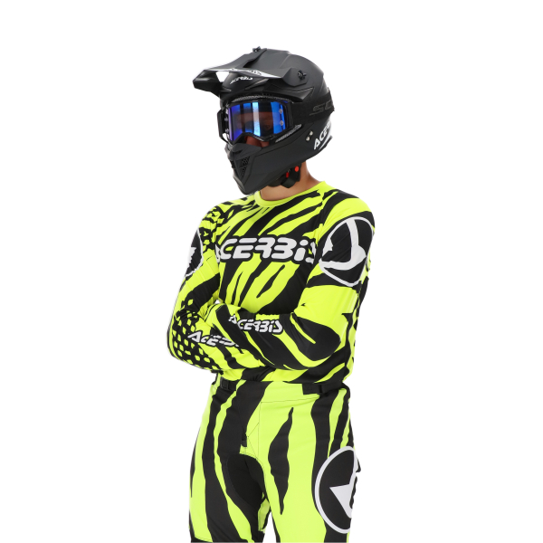 ACERBIS JERSEY MX LINEAR LOMBOK YELLOW/BLACK XXL, 2