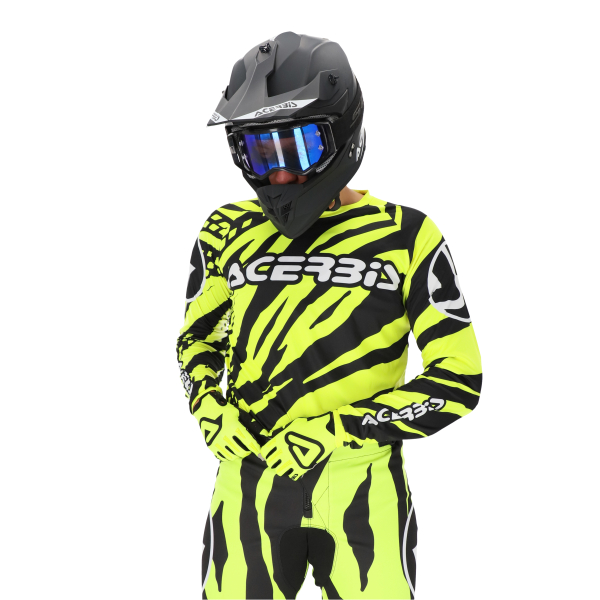 ACERBIS JERSEY MX LINEAR LOMBOK YELLOW/BLACK XXL, 4