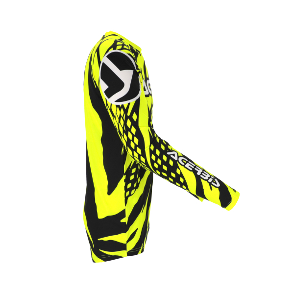ACERBIS JERSEY MX LINEAR LOMBOK YELLOW/BLACK XXL, 6