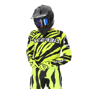 ACERBIS JERSEY MX LINEAR LOMBOK YELLOW/BLACK XXL, 4
