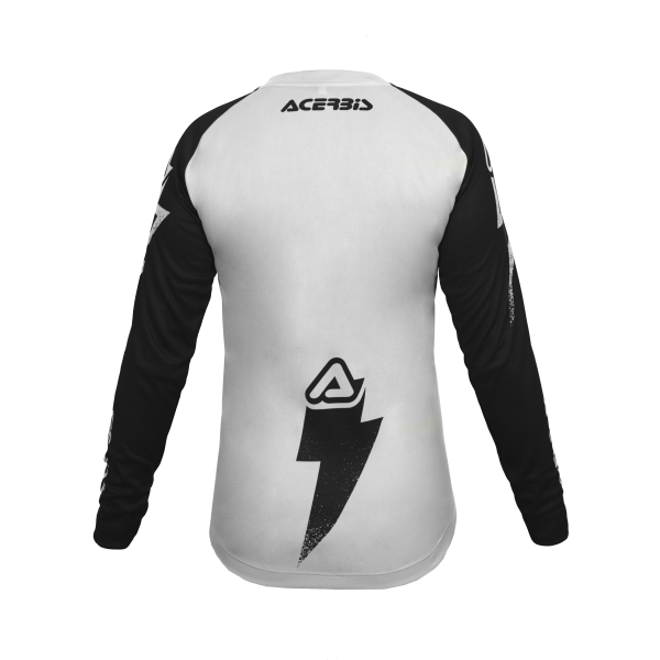 ACERBIS JERSEY J-KID BLIZZARD GREY/BLACK XXL, 4
