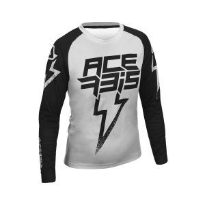 ACERBIS JERSEY J-KID BLIZZARD GREY/BLACK XXL, 5