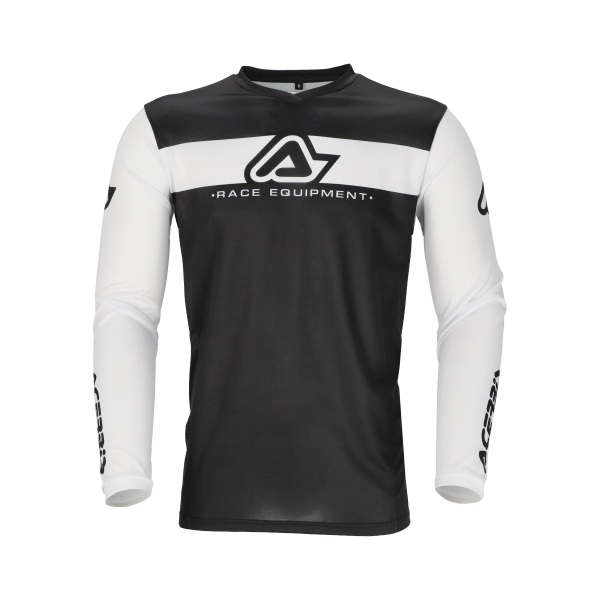 ACERBIS JERSEY MX J-TRACK INC 2.0 WHITE/BLACK M, 2