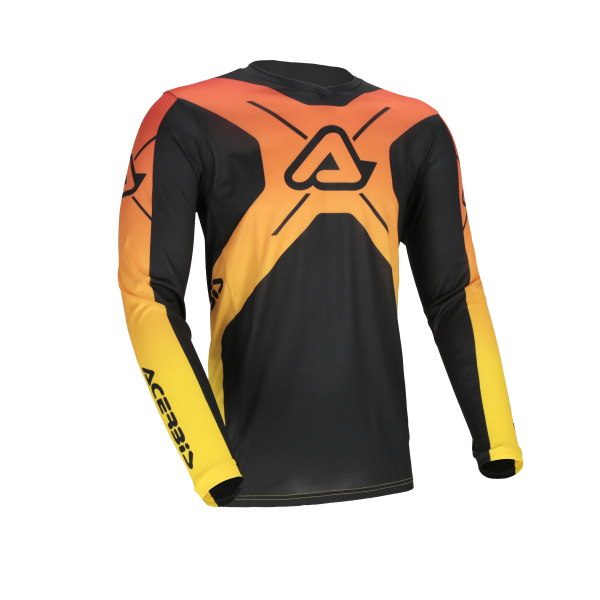 ACERBIS JERSEY MX J-TRACK INC 2.0 BLACK/YELLOW XXXL, 3