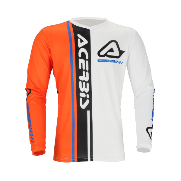 ACERBIS JERSEY MX J-TRACK CONNECTION WHITE/ORANGE L, 6