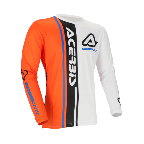ACERBIS JERSEY MX J-TRACK CONNECTION WHITE/ORANGE L, 7