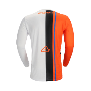 ACERBIS JERSEY MX J-TRACK CONNECTION WHITE/ORANGE L, 2