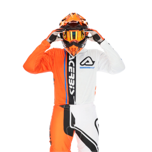 ACERBIS JERSEY MX J-TRACK CONNECTION WHITE/ORANGE L, 9
