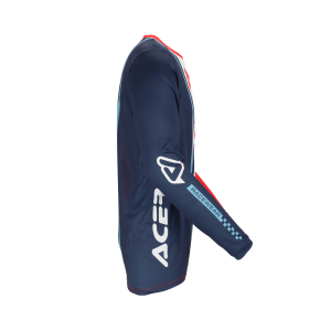 ACERBIS JERSEY MX J-TRACK CONNECTION RED/BLUE M, 5