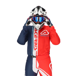 ACERBIS JERSEY MX J-TRACK CONNECTION RED/BLUE L, 9