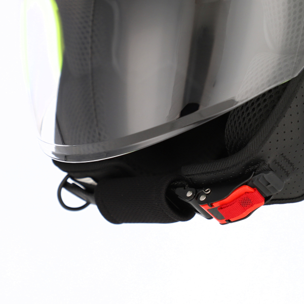 ACERBIS JET BREZZA HELMET FLUO YELLOW M, 3
