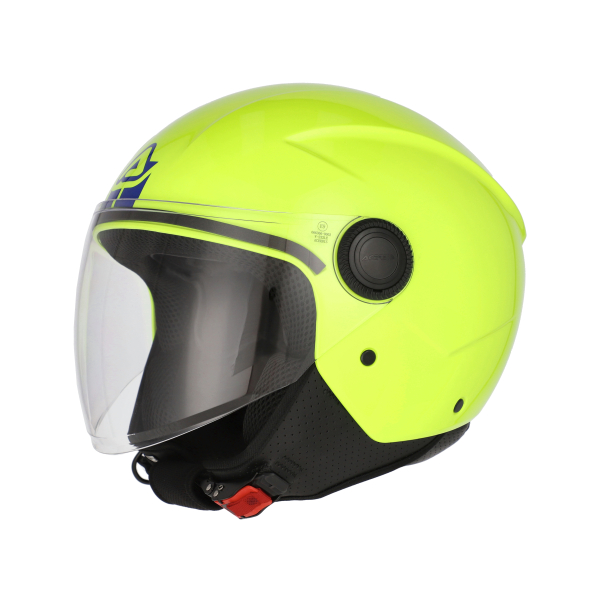 ACERBIS JET BREZZA HELMET FLUO YELLOW M, 6